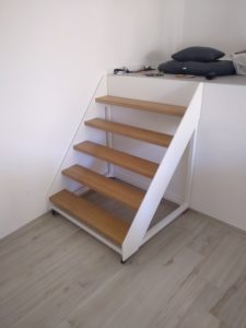 Ferronnerie meuble escalier